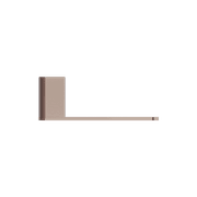 Bianca Toilet Roll Holder | Brushed Bronze gallery detail image
