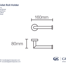Zola Toilet Roll Holder gallery detail image