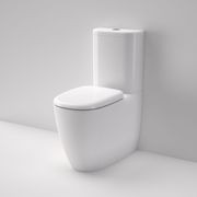 Contura II Cleanflush® Wall Faced Close Coupled BI Suite | White gallery detail image