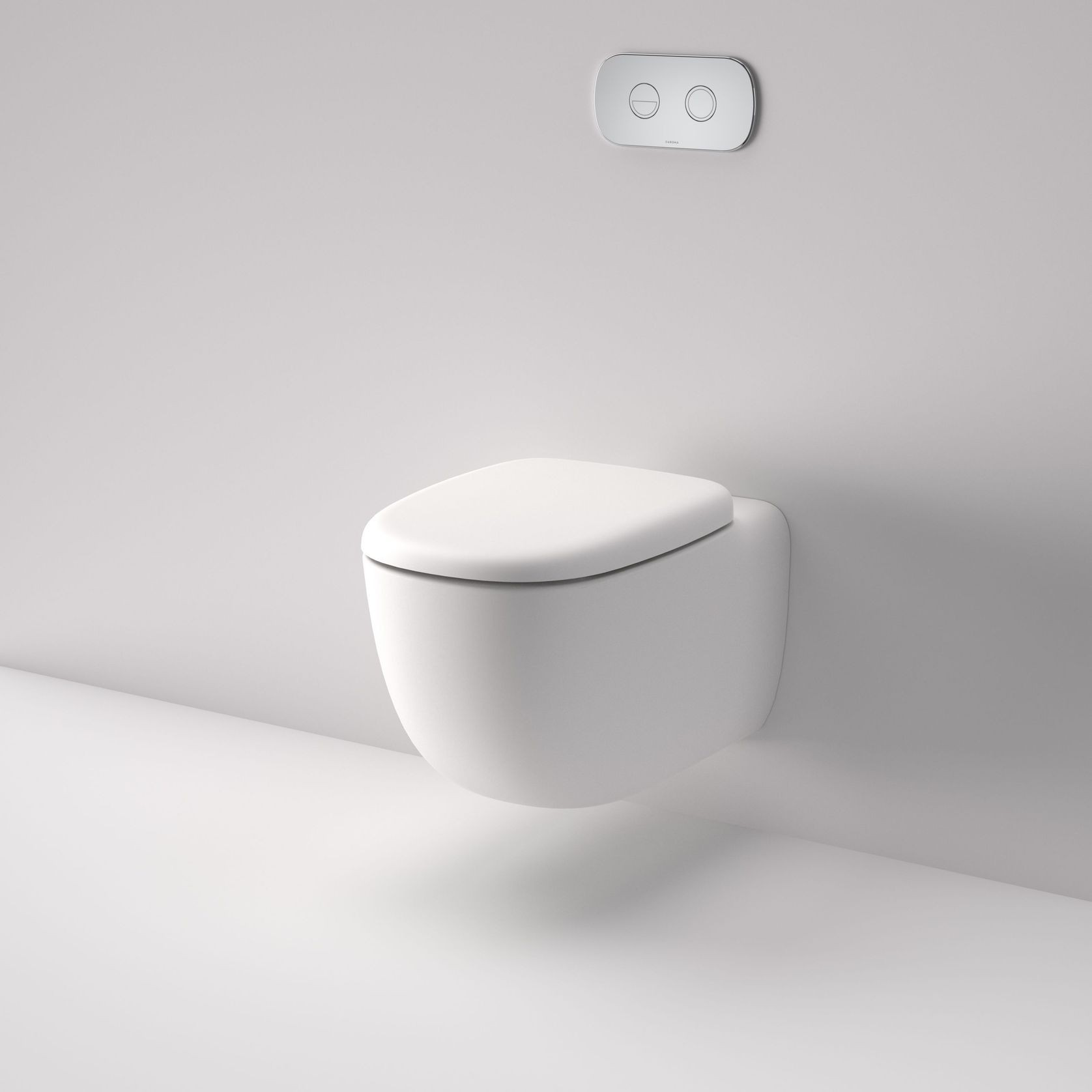 Contura II Cleanflush® Wall Hung Invisi Series II® Suite GermGard® UC | Matte White gallery detail image