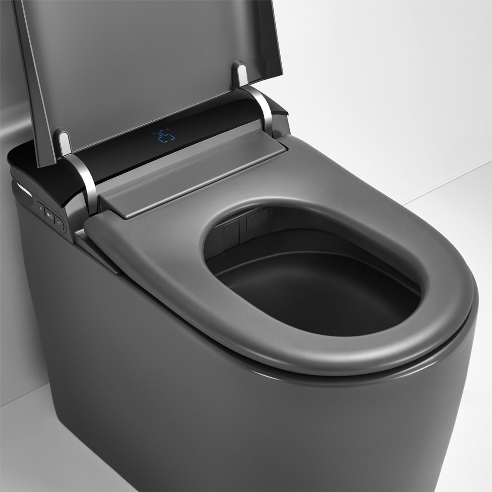 Smart Toilet Matte Grey gallery detail image