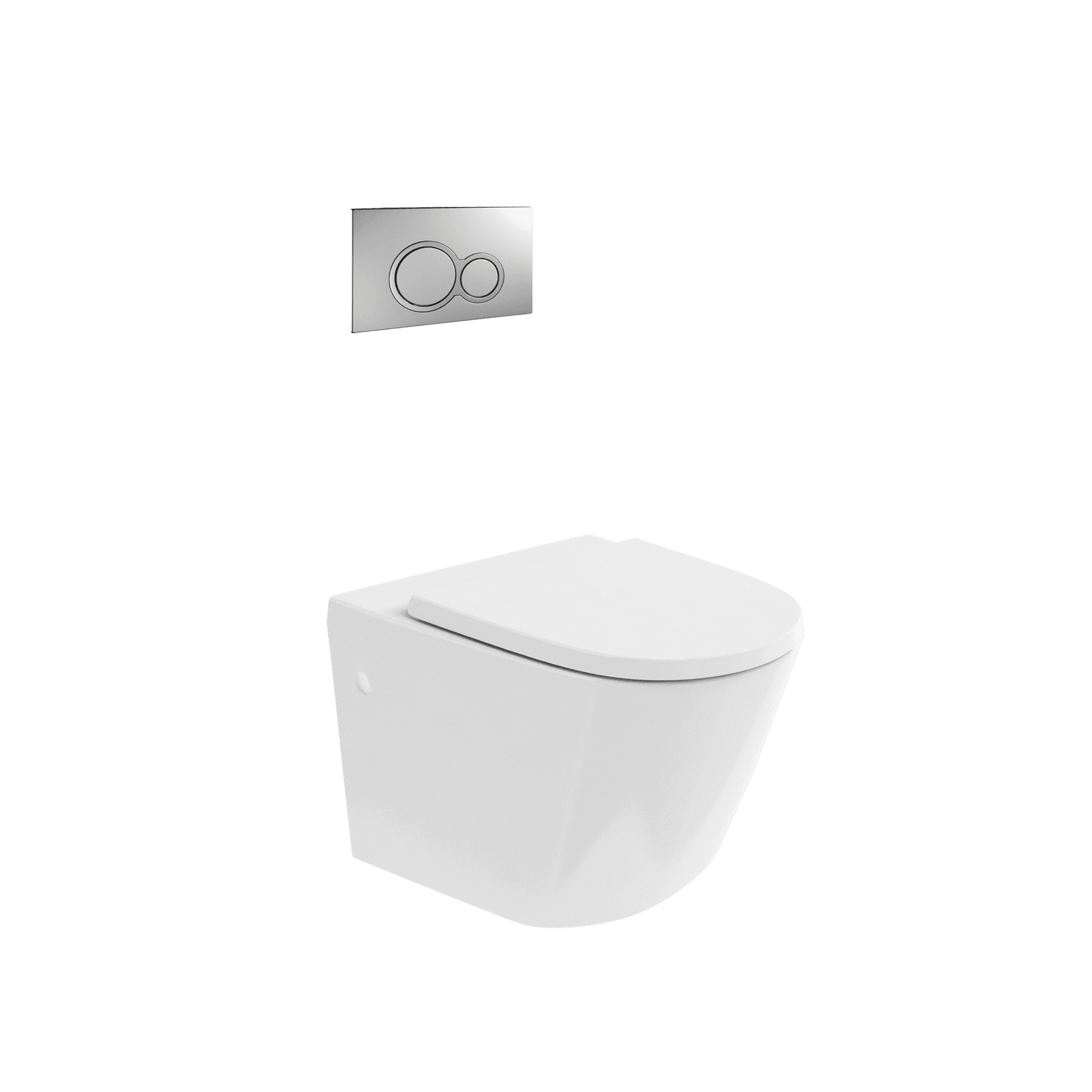 Sphere Easy Height Rimless Wall-Hung Toilet Suite gallery detail image