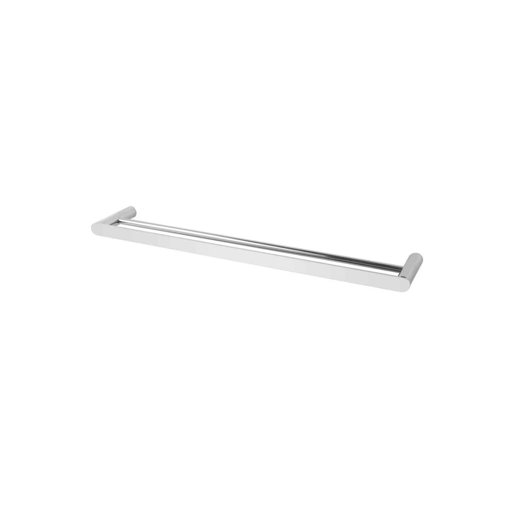 Rushy Double Towel Rail 600mm Chrome gallery detail image