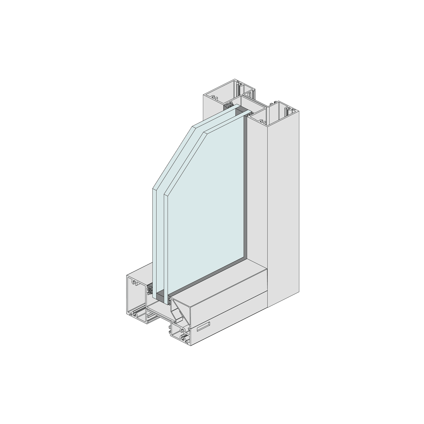Elevate | Series 424 | Double Glazed 102mm Framing gallery detail image