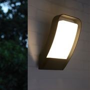 VEGA  exterior wall light black