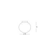Mapa Bianco 15cm | Wall Light gallery detail image