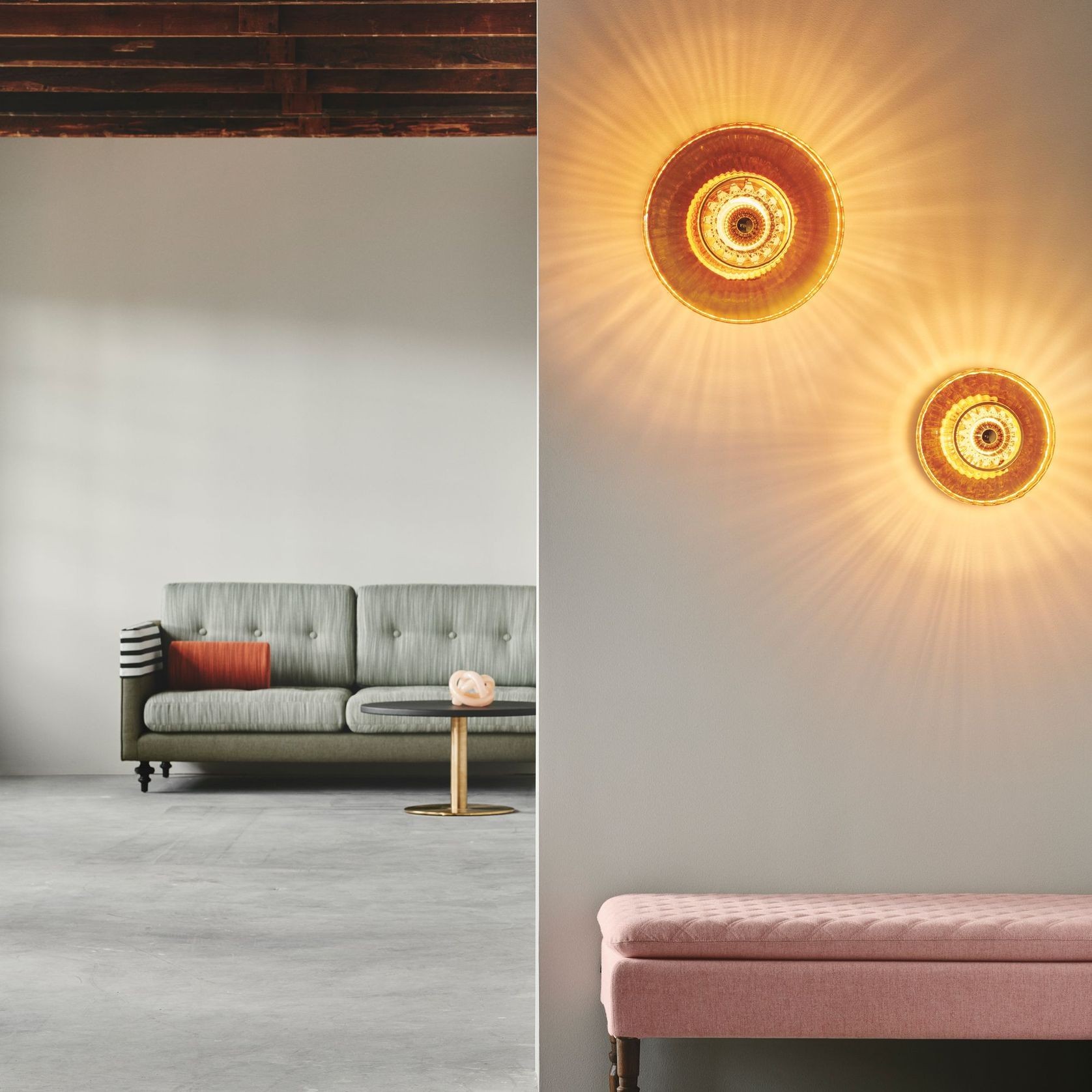 New Wave Optic XL 38cm Wall Light gallery detail image