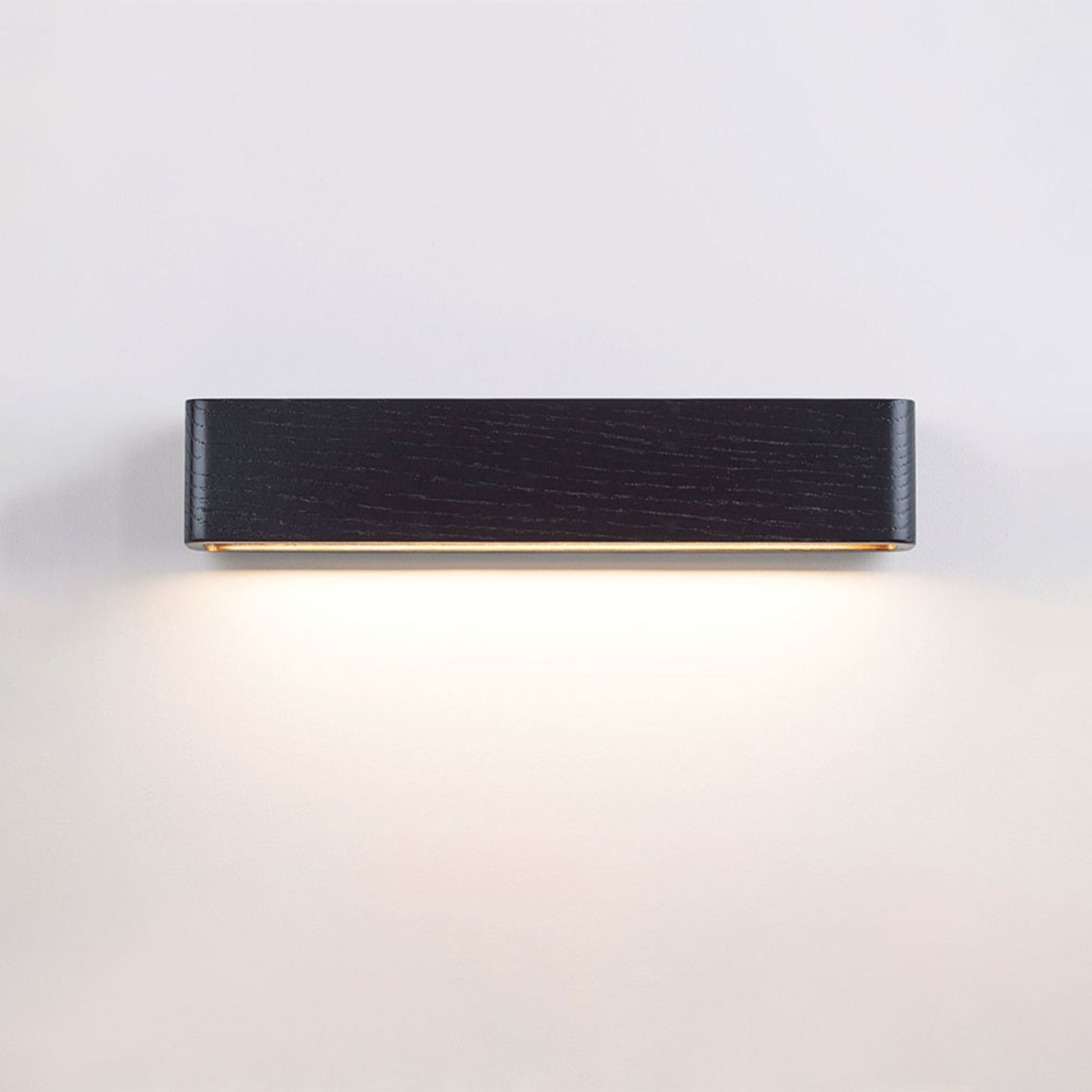 Umber Linear Sconce | Black gallery detail image