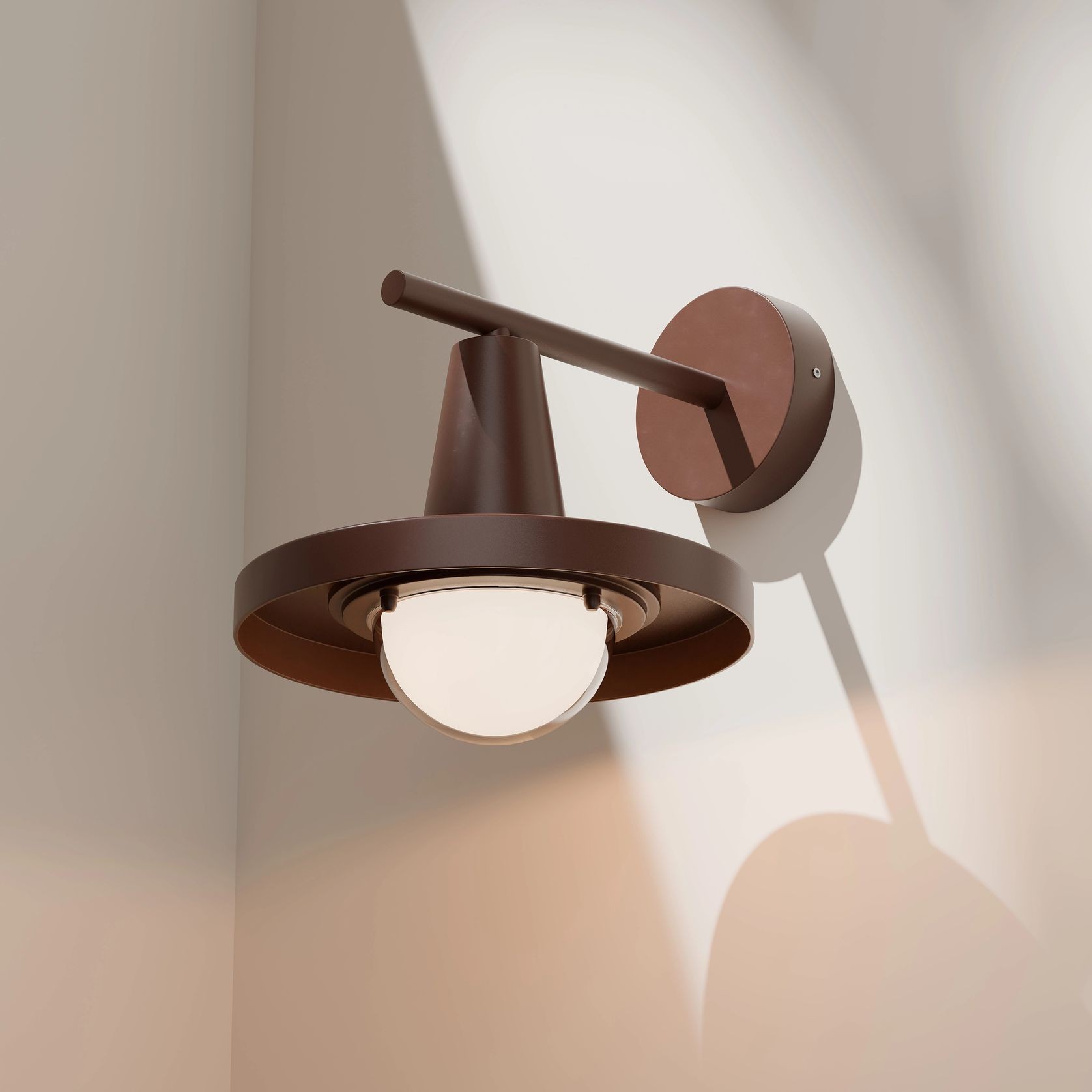 Eyrie Aluminium LED Wall Light gallery detail image
