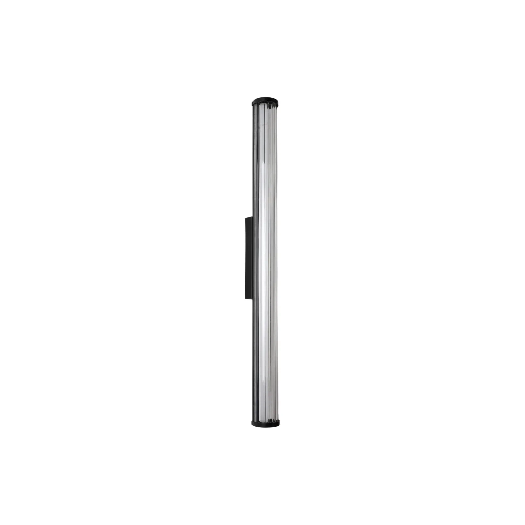 Junco IP65 Fluted Hand-Blown Glass LED Batten Light gallery detail image
