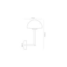 Dome Long Arm Wall Light gallery detail image