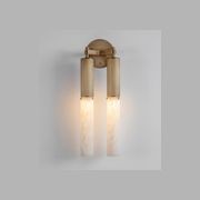 Flume Alabaster Double Wall Light gallery detail image