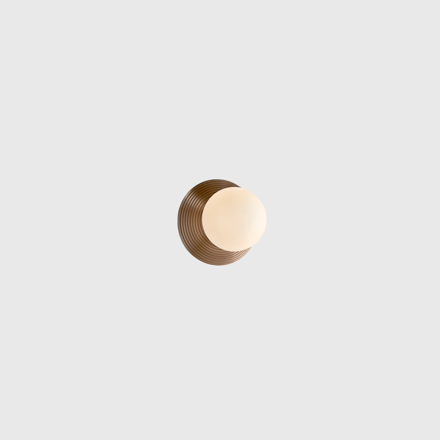 Orbit Brass Wall Light gallery detail image