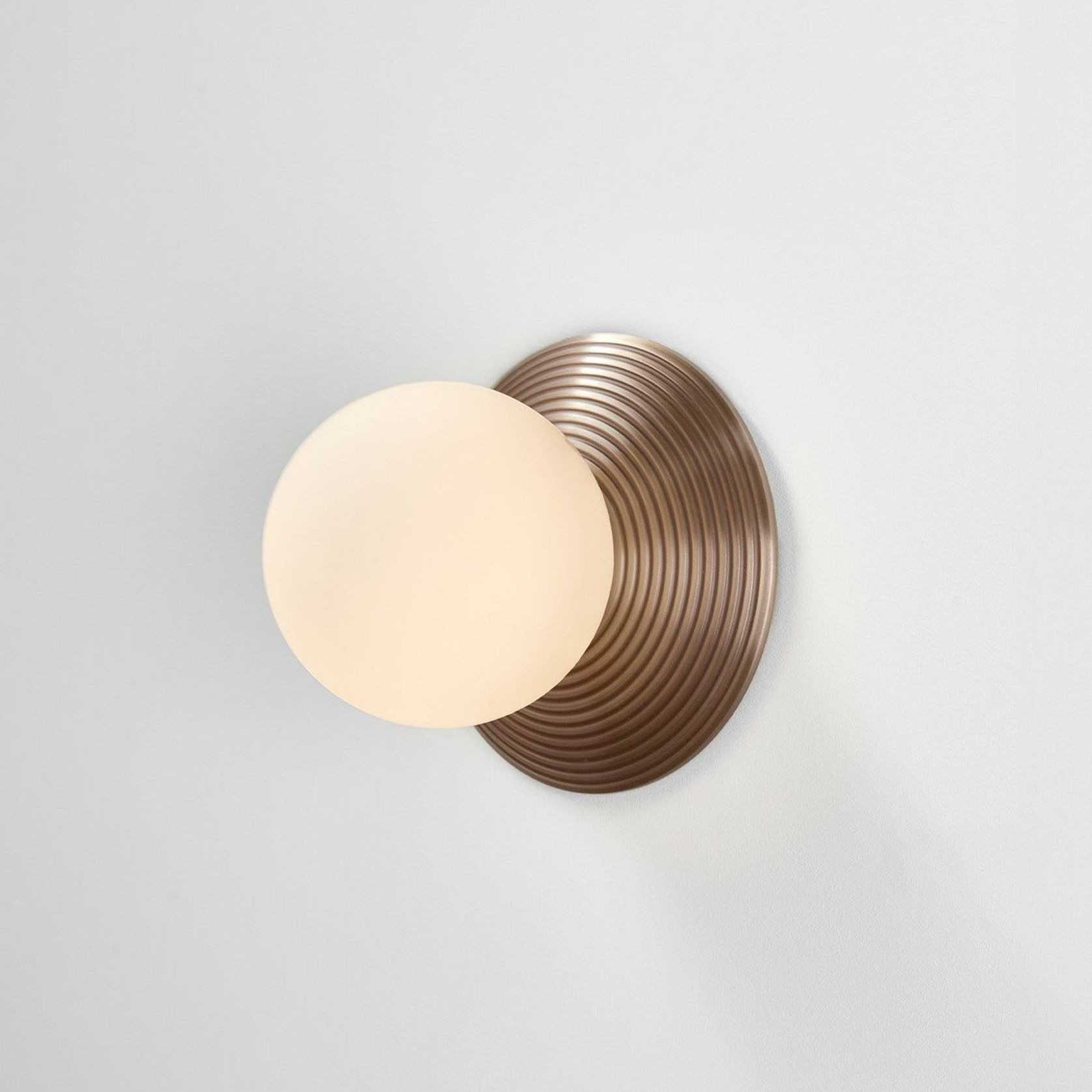 Orbit Brass Wall Light gallery detail image