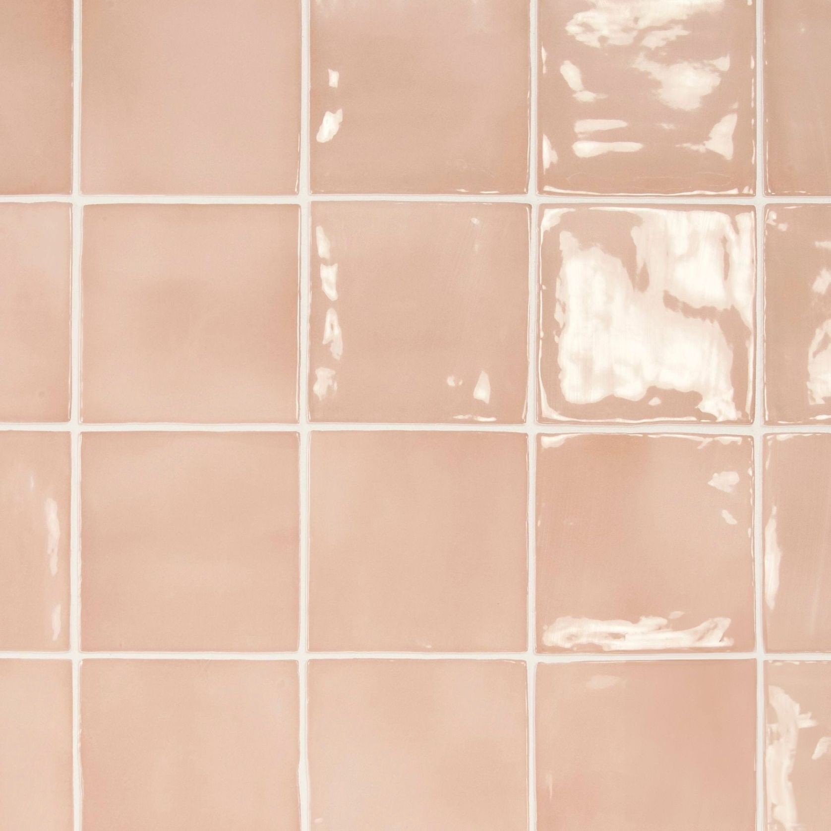 Marlowe Blush Gloss 100x100x10mm Wall Tile gallery detail image