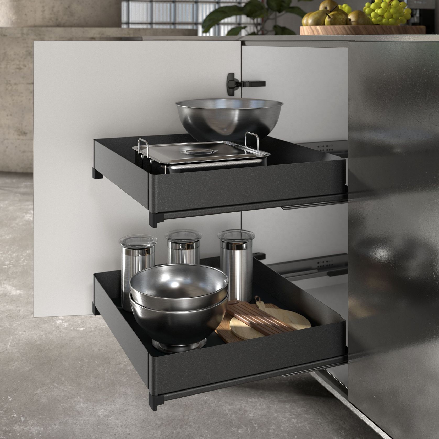 Naro | Pre-assembled internal drawers gallery detail image