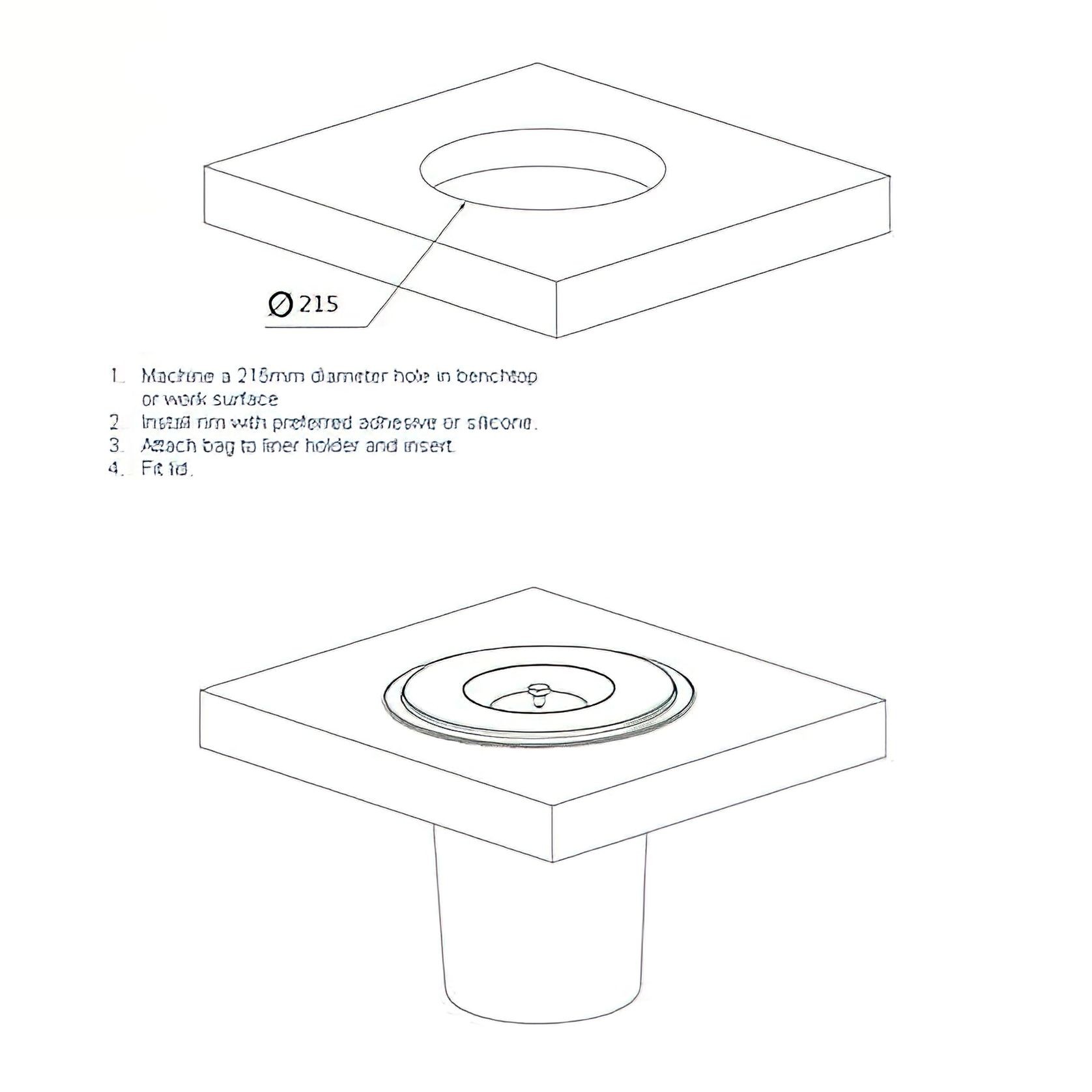 Krome Benchtop Lid gallery detail image