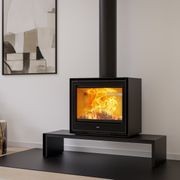ADF Clare 80S Q Freestanding Wood Fireplace gallery detail image