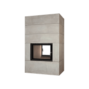 Euro Brunner Tunnel 51/67 Wood Fireplace gallery detail image