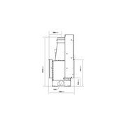 Axis FAS120 DS - Freestanding Fireplace gallery detail image