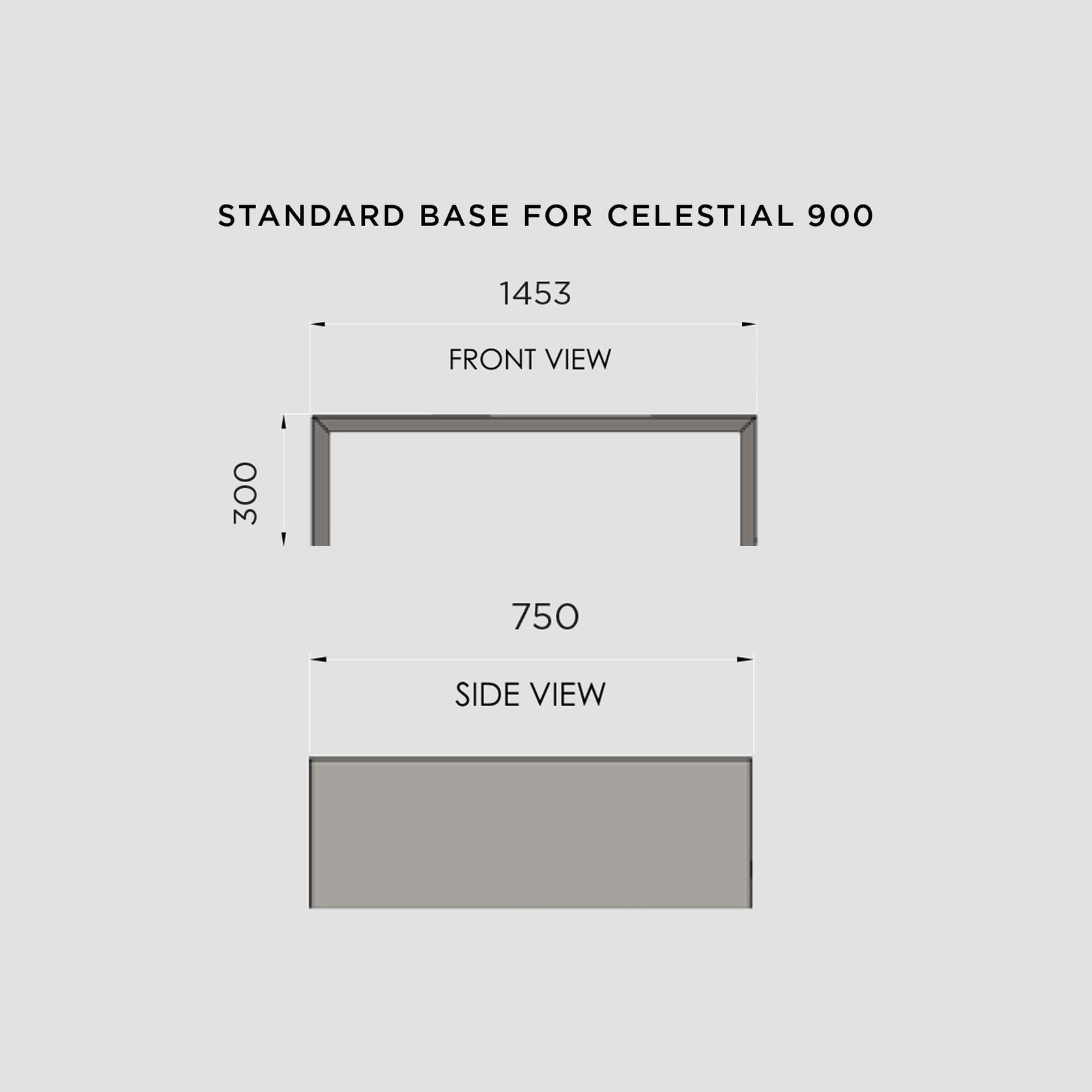 Kemlan Celestial 900 Freestanding Wood Fireplace (No Base) gallery detail image