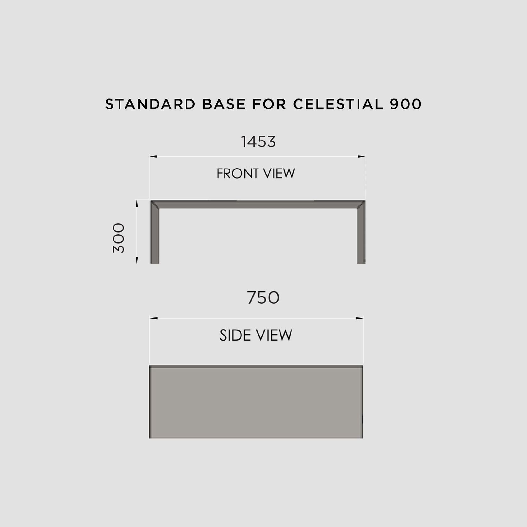 Kemlan Celestial 900 Freestanding Wood Fireplace (No Base) gallery detail image