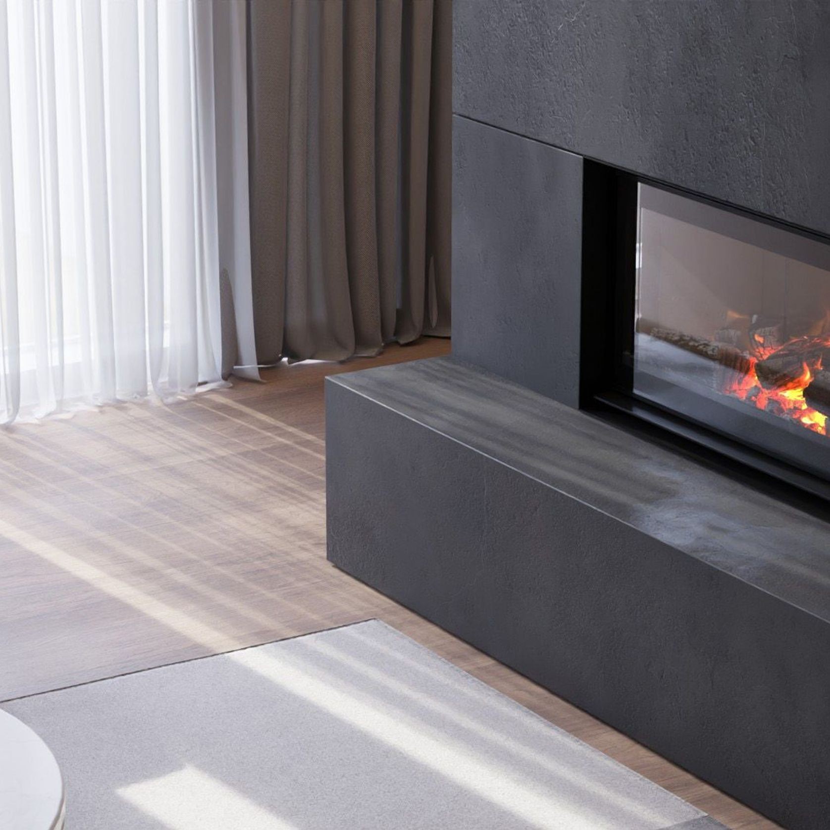 Escea TC970 Inbuilt Wood Fireplace gallery detail image