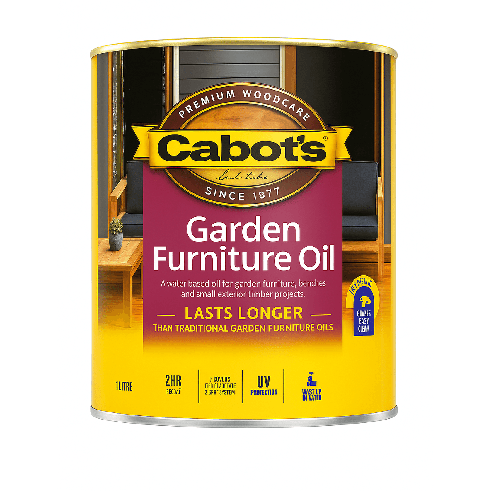 Cabot's Garden Furniture Oil gallery detail image