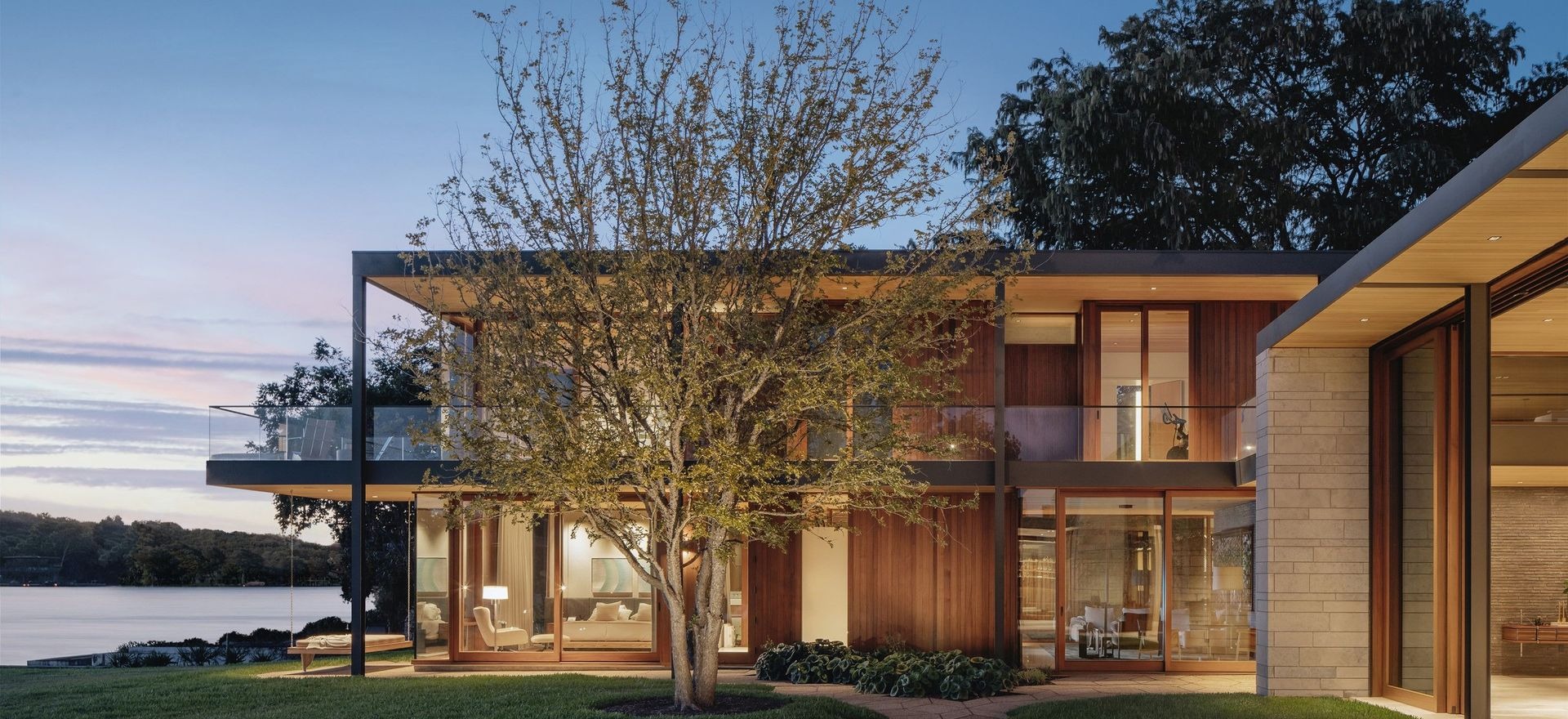A Lake House Built on Mathematical Order