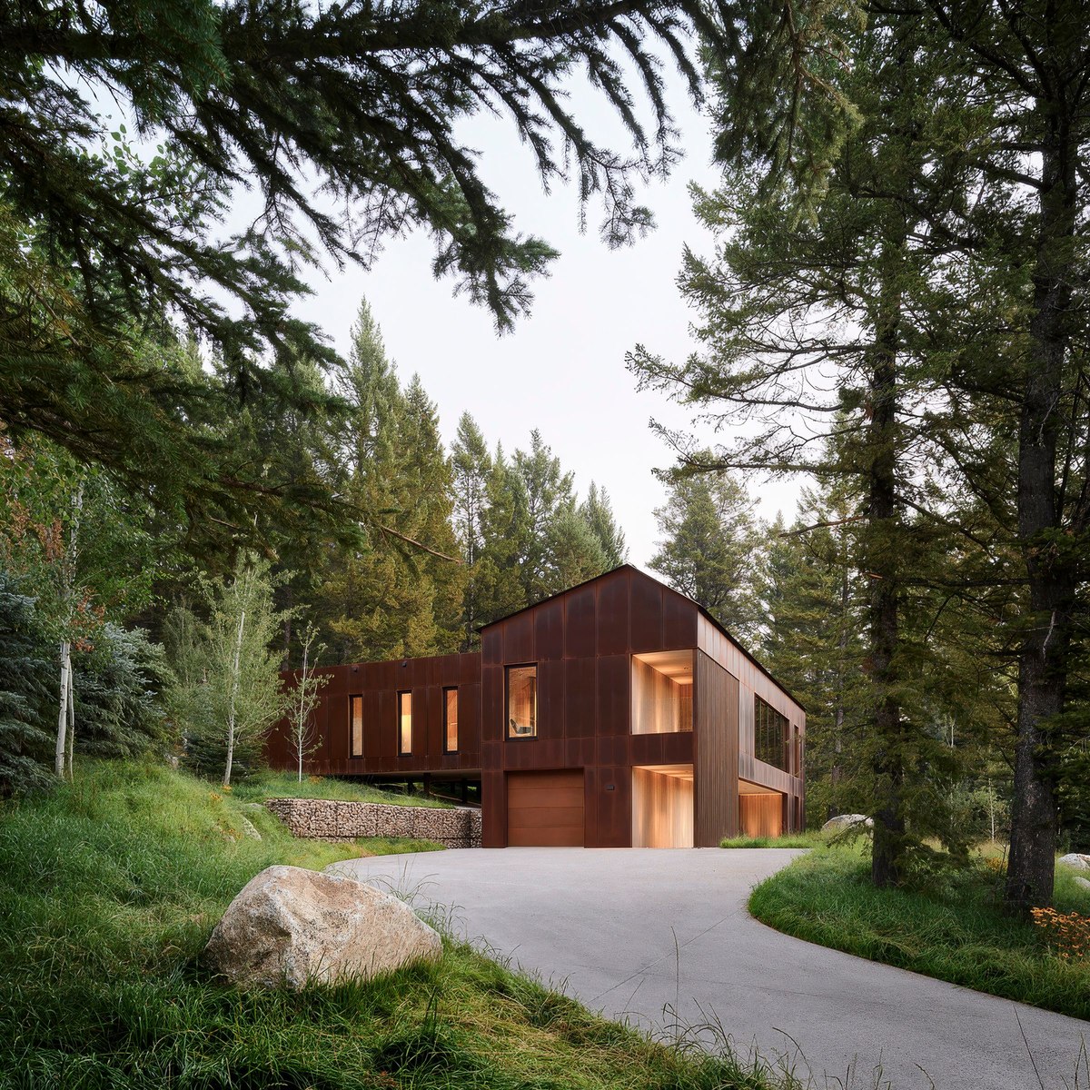 A Mountain House Built Small, on Purpose