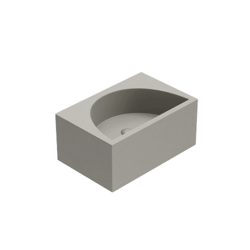 Schist Grey Ayla Wall Hung Basin