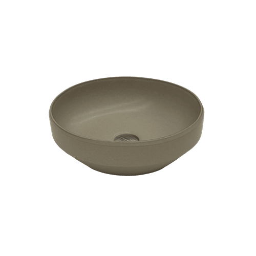 Pumice Terra 380 Round Vessel Basin Dune
