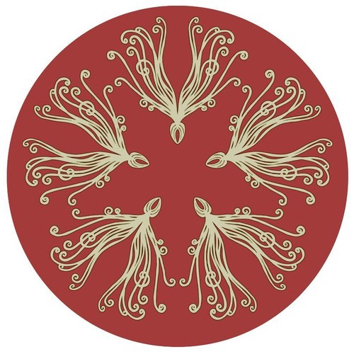 Clay Seed Round Rugs by Miranda Brown