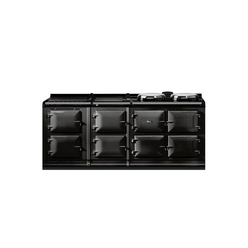 Black AGA | 5-Oven Dual Control Cast Iron Oven