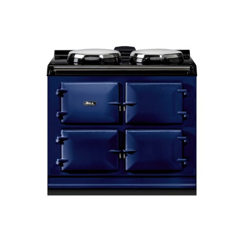 Dark Blue AGA | 3-Oven Dual Control Cast Iron Oven
