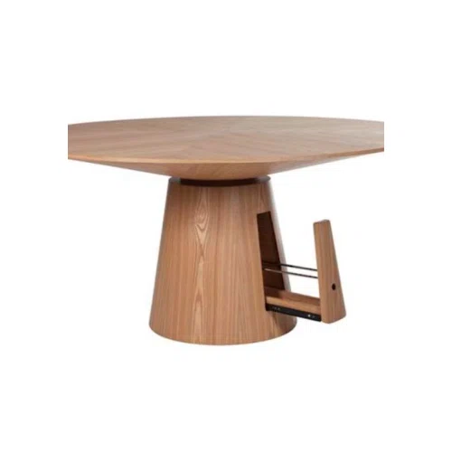 Natural Classique Round 1200 Dining Table