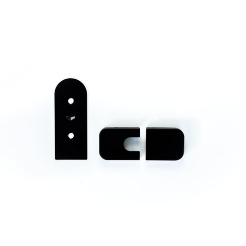 Black Arlu® (Argenta) Pivotica Pro 150 Cover Plates