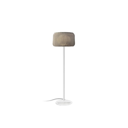 Natural White/Light Beige Fora 165 Floor Lamp