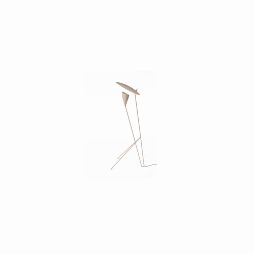 Beige Silhouette Floor Lamp