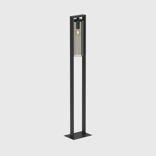 Black Dome Floor Lamp