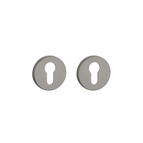 Graphite AT APRILE Euro Escutcheons R SLIM 7MM