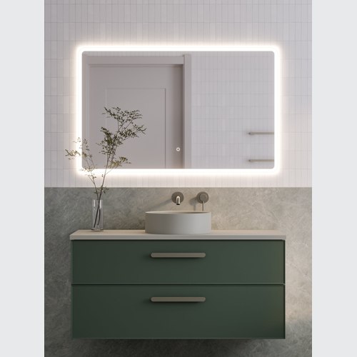 GREEN Lineare 1200 Axel Double Drawer Vanity