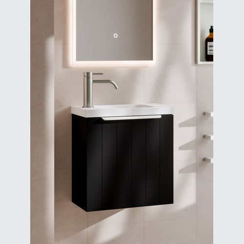 Matte Black LINEARE 450 WC VANITY | COASTAL FRONT