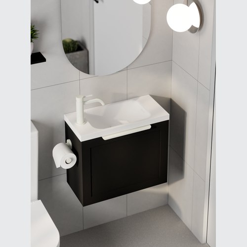 Matte Black Lineare Loft 550 Vanity