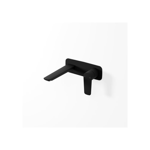 Matte Black Lineare Wall Basin Mixer