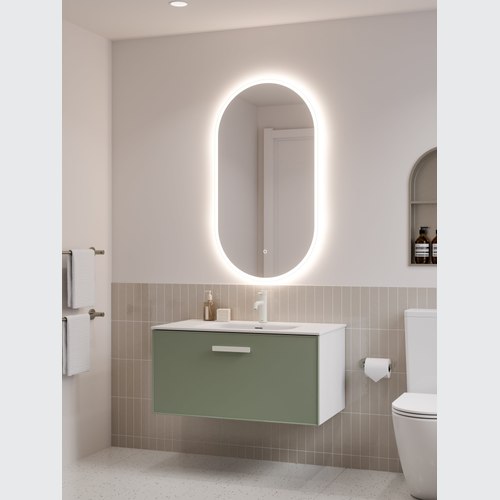 GREEN Lineare 900 Axel Single Drawer Vanity