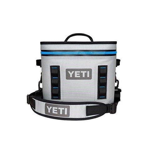 Fog Gray / Tahoe Blue YETI® Hopper Flip 8 Cooler Bag