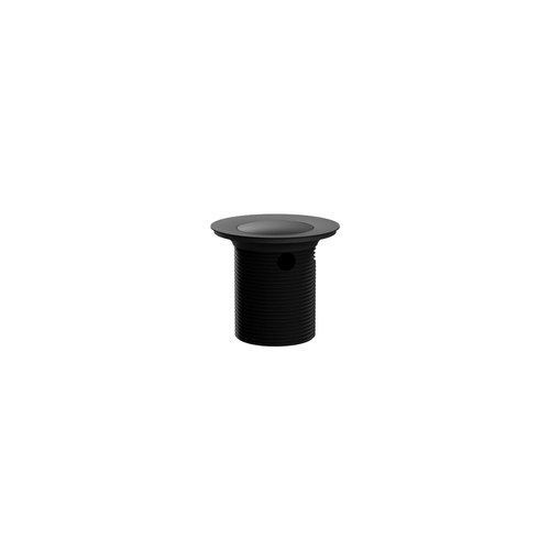 Matte Black Versa Pop Up Bath Waste With Overflow 40mm