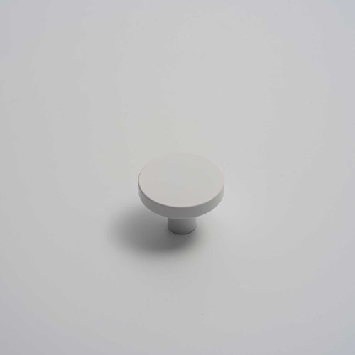 White Coffs Harbour Flat Top Drawer Knobs