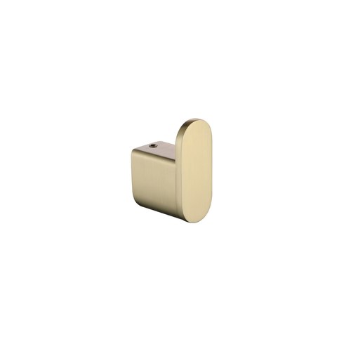 Brushed Brass FLOW ROBE HOOKS